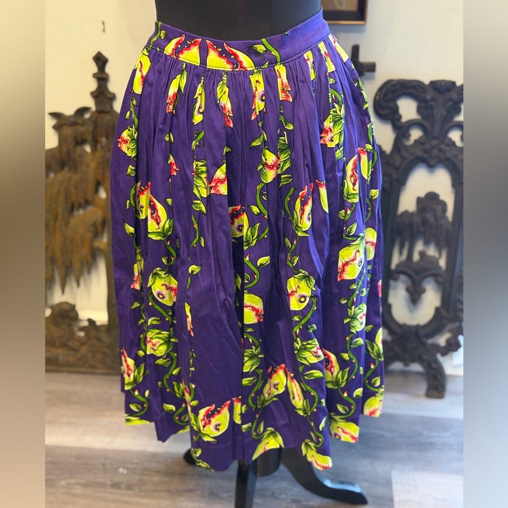 Pinup Girl Clothing Venus Flytrap Skirt XL